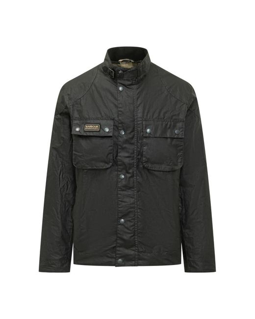 Barbour Black Light Jackets for men