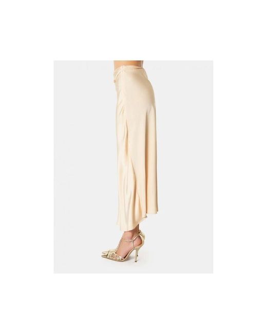 Midi Skirts SIMONA CORSELLINI en coloris Natural