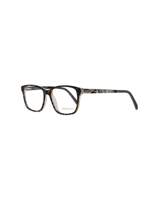 Emilio Pucci Brown Glasses
