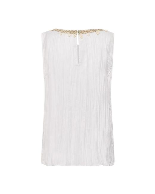 Cream Topjes in het White