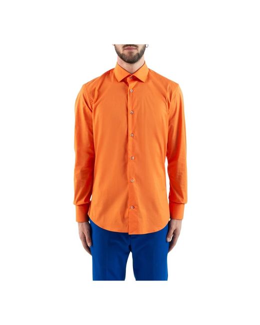 Casual Shirts di Cor Sine Labe Doli in Orange da Uomo