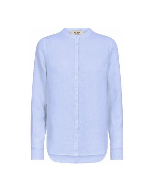 Mos Mosh Hemden in het Blue