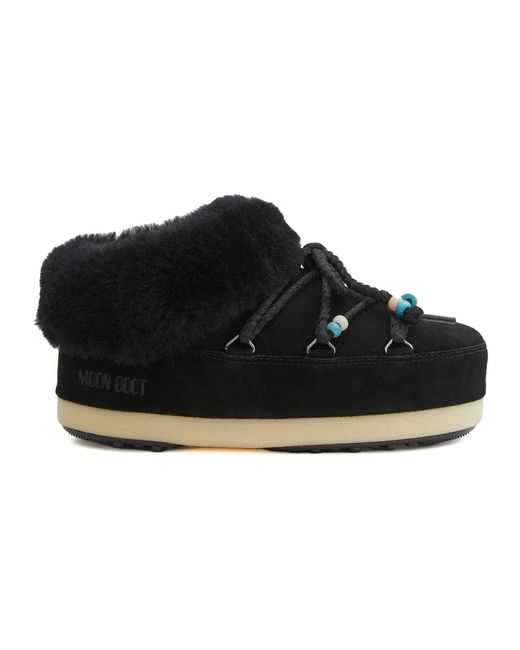 Moon Boot Black Winter Boots