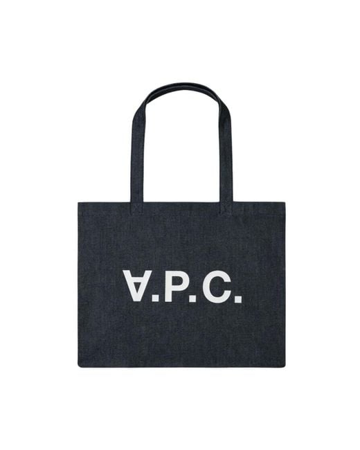 Tote Bags di A.P.C. in Black da Uomo