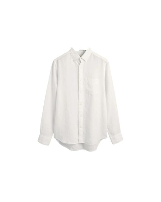 Gant Casual shirts in White für Herren