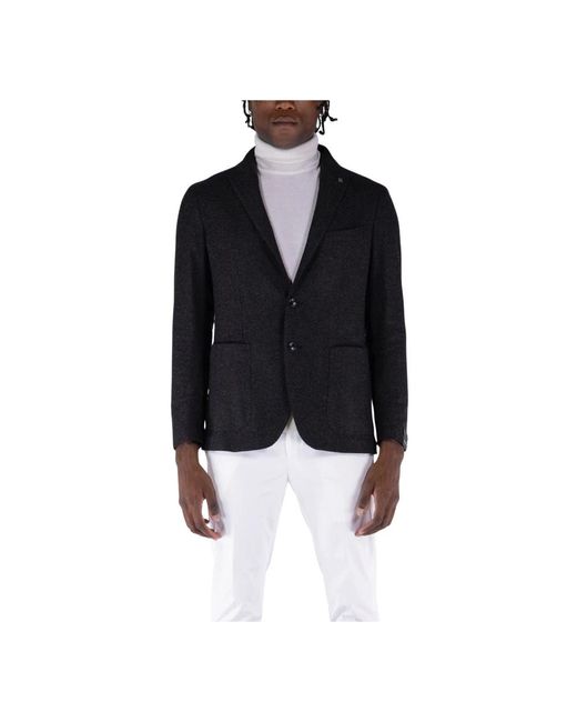 Tagliatore Montecarlo jacke in Black für Herren