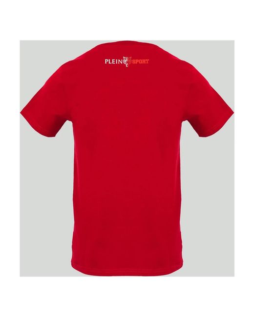 Philipp Plein Kurzarm rundhals baumwoll t-shirt in Red für Herren