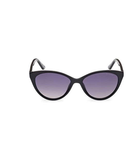 Guess Blue Cat-eye sonnenbrille für elegante frauen