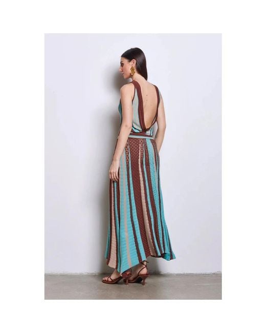 Akep Blue Maxi Dresses