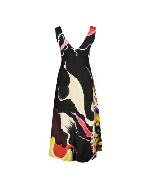Desigual Black Maxi Dresses