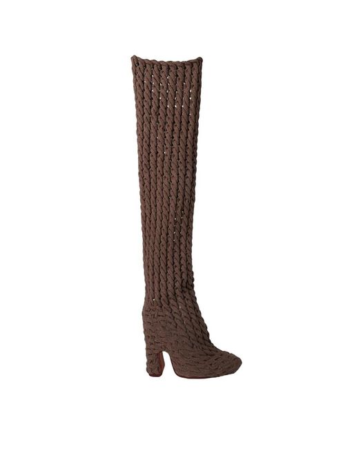 Heeled Boots Isa Boulder de color Brown
