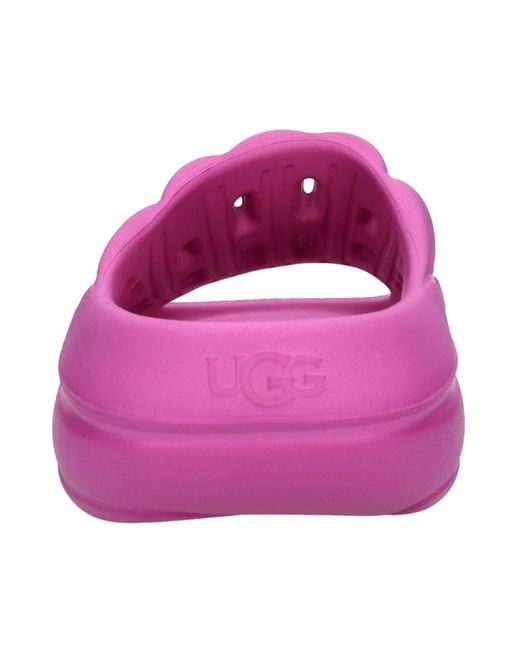 Ugg Purple Sandalen Fuchsia