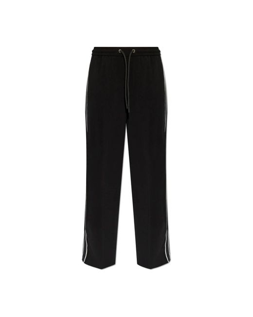 Moncler Black Straight Trousers