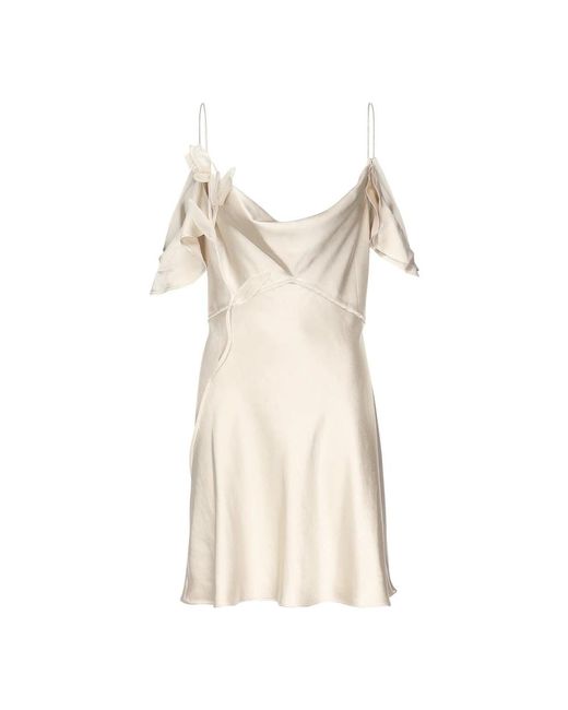 Short Dresses Self-Portrait de color Natural