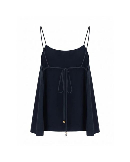 Jacquemus Blue Sleeveless Tops