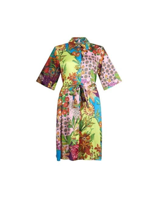 Liu Jo Green Shirt Dresses