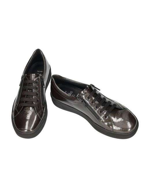 SOLIDUS Black Kendal Sneaker