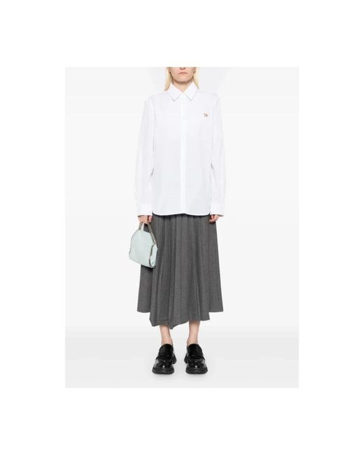 Maison Kitsuné White Shirts