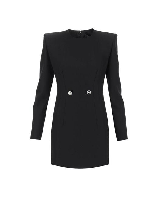 Versace Black Short Dresses