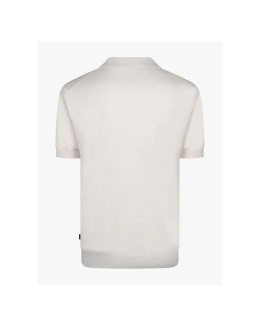 Cavallaro Napoli White Polo Shirts for men