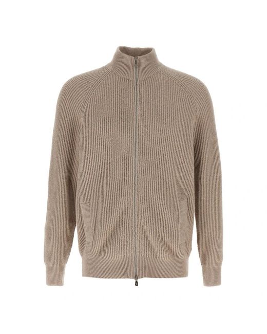 Cardigans Brunello Cucinelli de hombre de color Gray