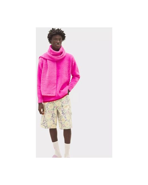 Jacquemus Pink Winter Scarves