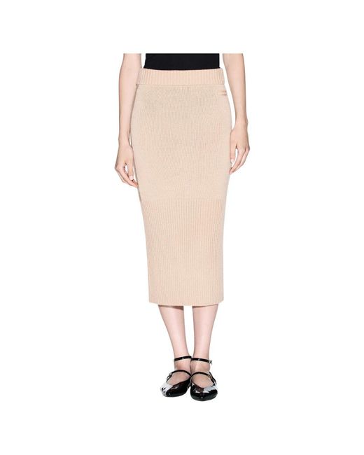 ARMANI EXCHANGE Natural Pencil Skirts