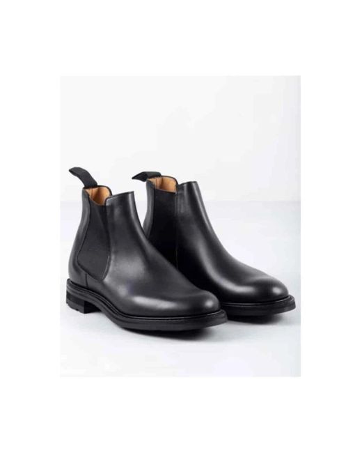 Church's Black Chelsea Boots for men