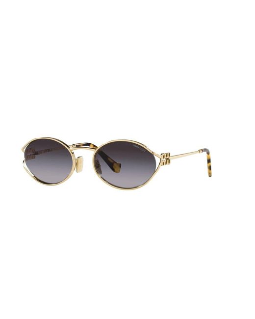 Miu Miu Metallic Sunglasses