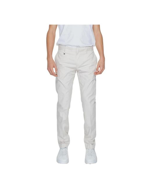 Pantaloni bianchi con zip da di Antony Morato in Gray da Uomo