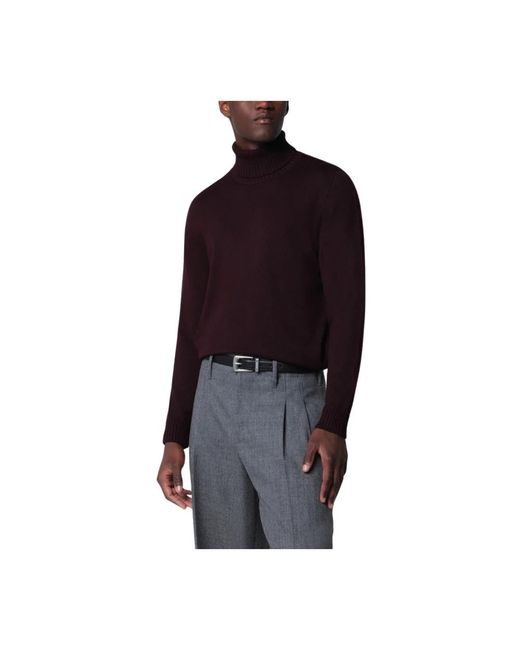 Drumohr Black Turtlenecks for men