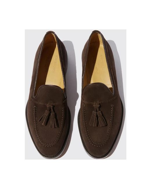 Scarosso Brown Loafers for men