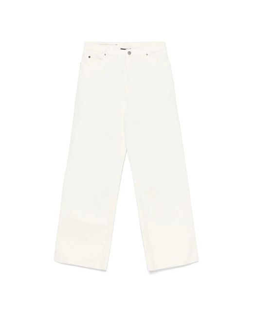 Soeur White Straight Fit Jeans