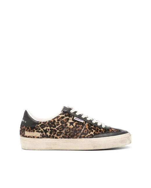 Golden Goose Deluxe Brand Brown Sneakers