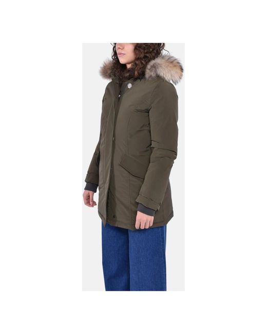 Woolrich Brown Winter Jackets