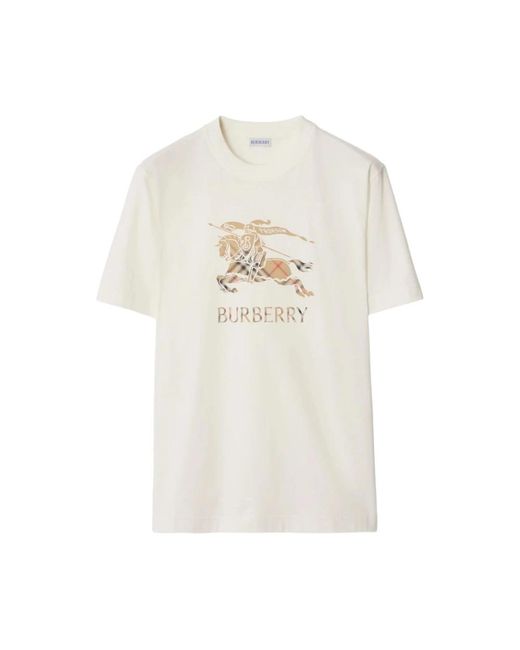 T-Shirts Burberry de hombre de color White