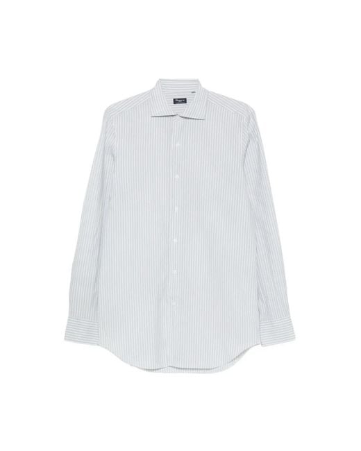 Finamore 1925 White Casual Shirts for men