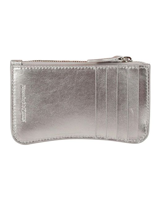 Alexander McQueen Gray Wallets & Cardholders