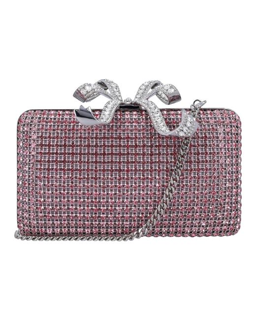 Clutches di Self-Portrait in Purple