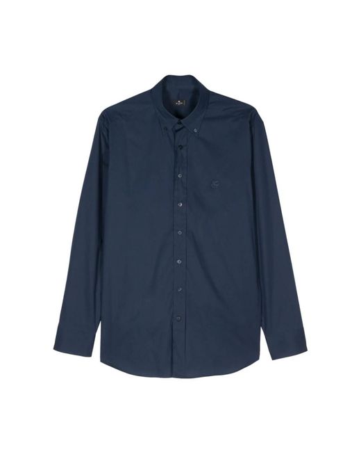 Etro Blue Casual Shirts for men
