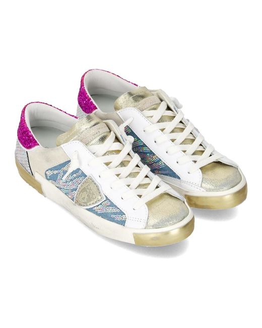 Philippe Model Blue Sneakers