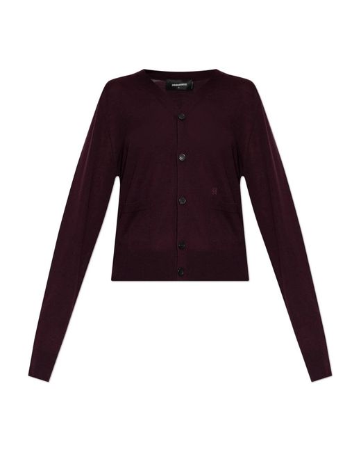 Cardigans DSquared² de color Purple