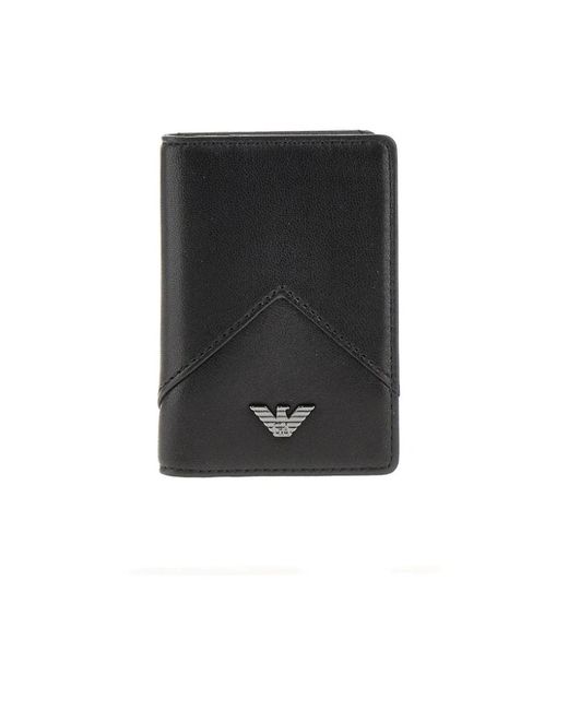 Emporio Armani Black Wallets & Cardholders for men