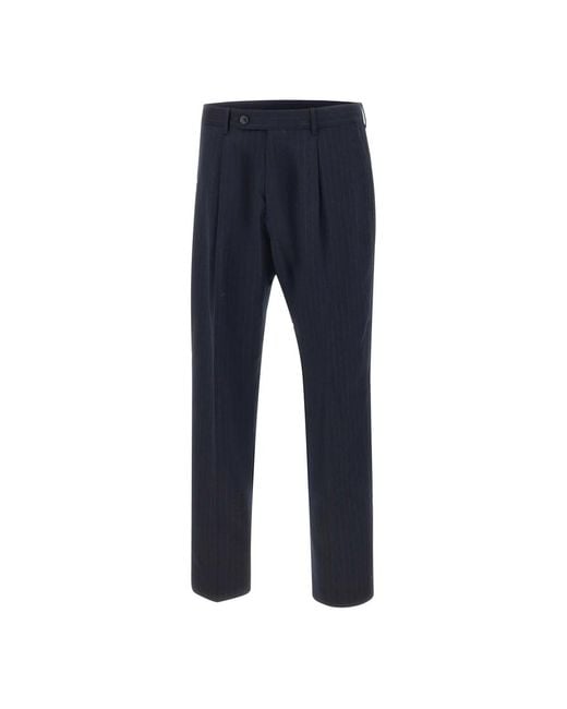 Paul Smith Blue Slim-Fit Trousers for men