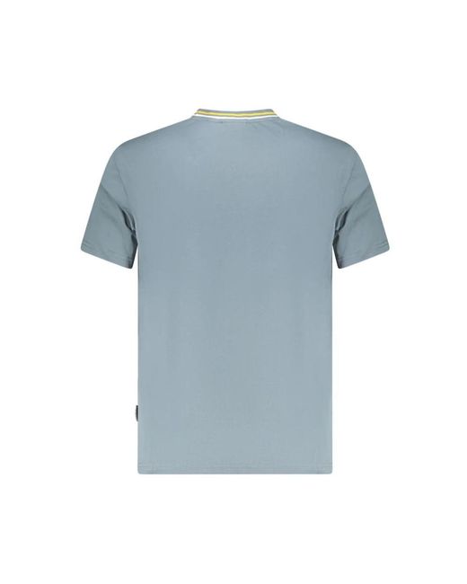Napapijri Blue T-Shirts for men