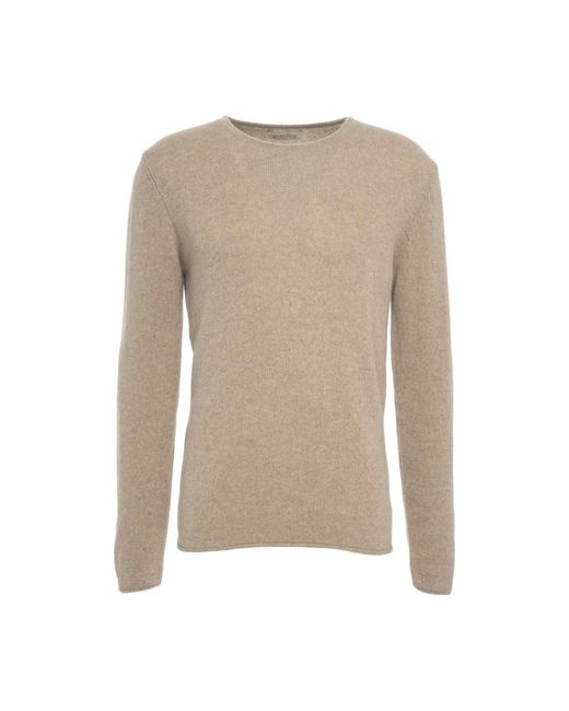 Daniele Fiesoli Cashmere Knitwear in het Natural voor heren