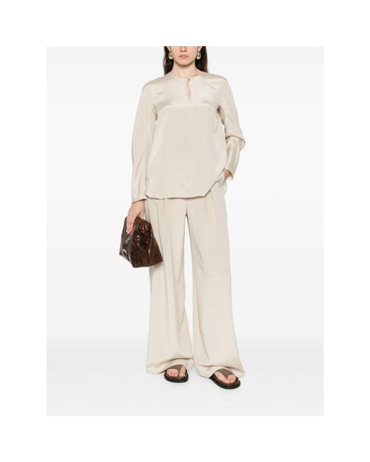 Max Mara Natural Wide Trousers