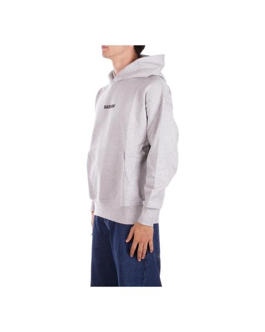 Barrow Gray Hoodies for men