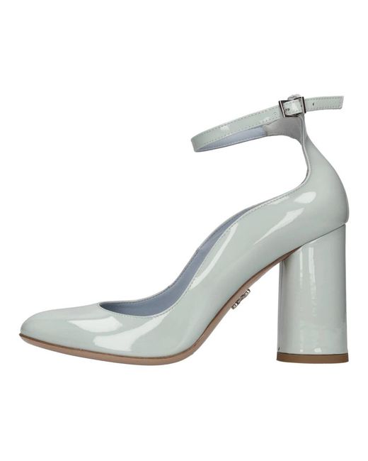 Sergio Levantesi Gray Pumps
