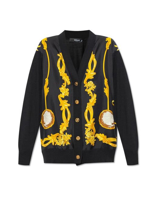 Cardigans Versace de color Black